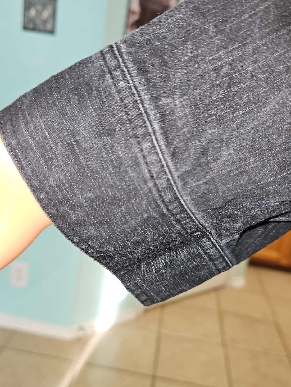 Ruby Rd. Black Denim Jacket - Picture 4 of 11